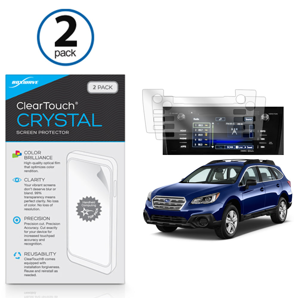ClearTouch Crystal (2-Pack) - Subaru 2016 Outback (7 in) Screen Protector