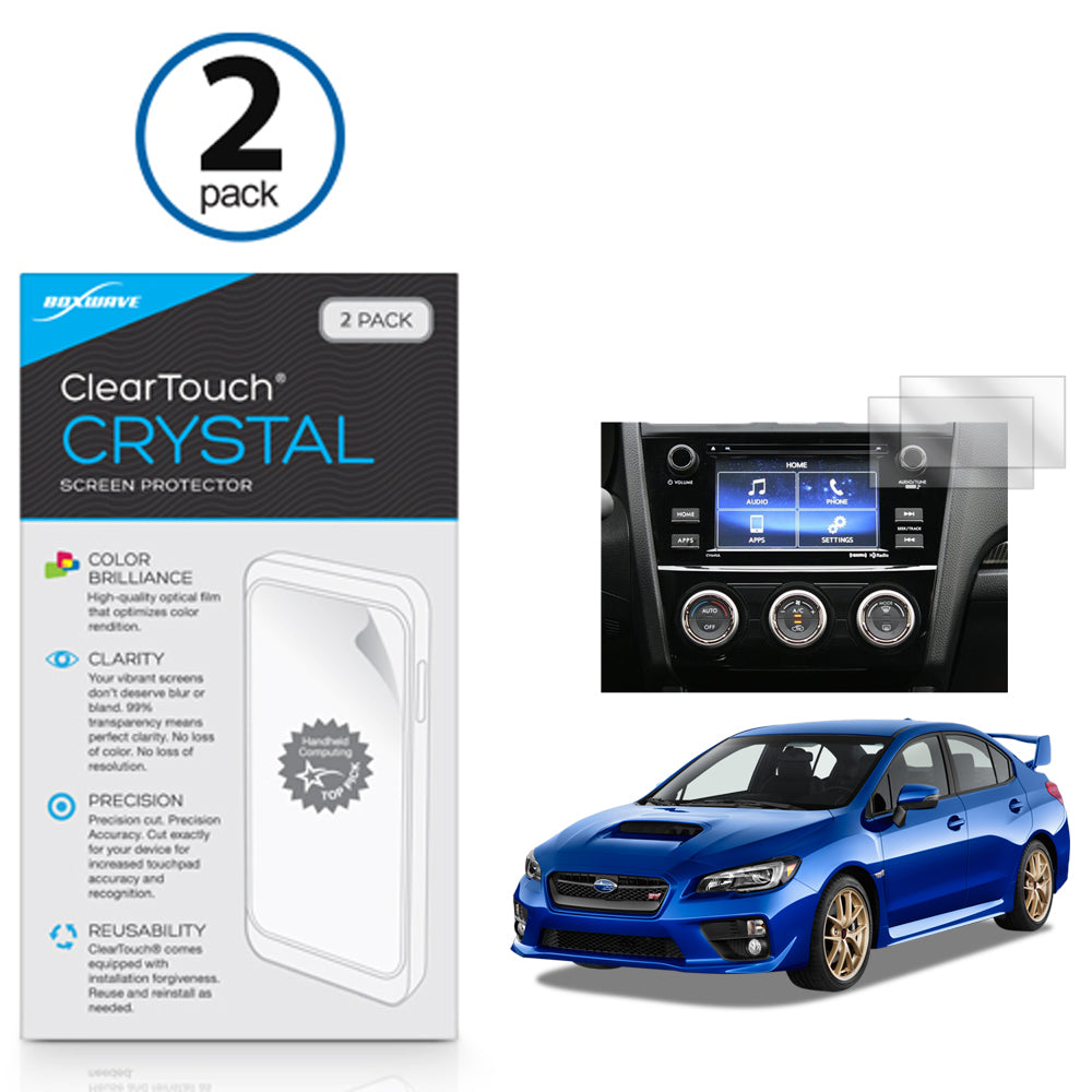 ClearTouch Crystal (2-Pack) - Subaru 2016 WRX (6.2 in) Screen Protector