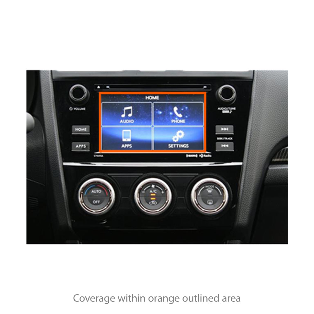 ClearTouch Crystal (2-Pack) - Subaru 2016 WRX (6.2 in) Screen Protector