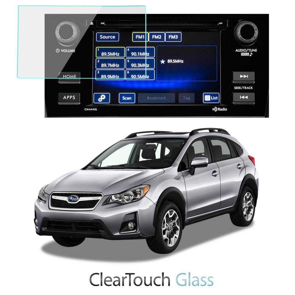 ClearTouch Glass - Subaru 2017 Crosstrek (6.2 in) Screen Protector