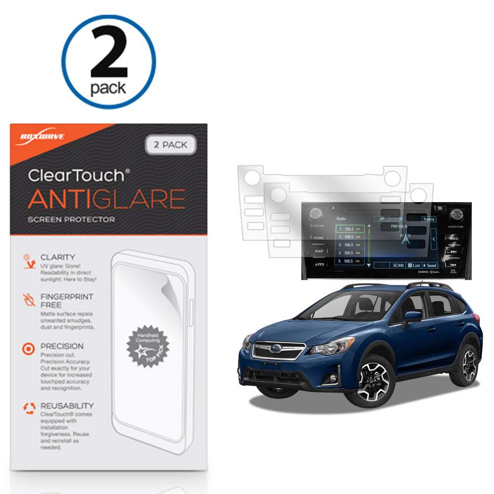 Subaru 2017 Crosstrek (7 in) ClearTouch Anti-Glare (2-Pack)