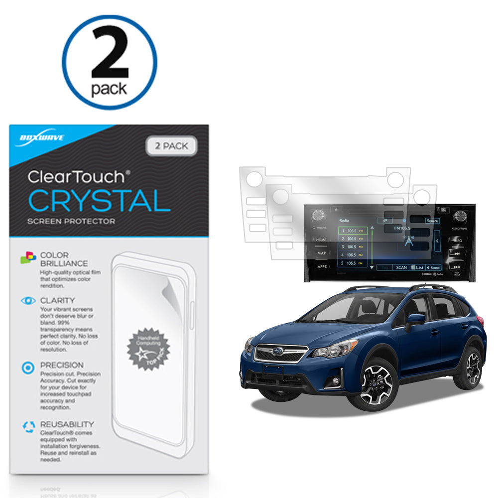 Subaru 2017 Crosstrek (7 in) ClearTouch Crystal (2-Pack)