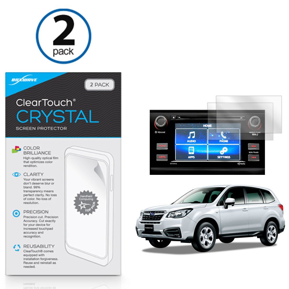 ClearTouch Crystal (2-Pack) - Subaru 2017 Forester (6.2 in) Screen Protector