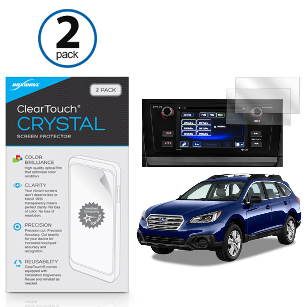 ClearTouch Crystal (2-Pack) - Subaru 2017 Outback (6.2 in) Screen Protector