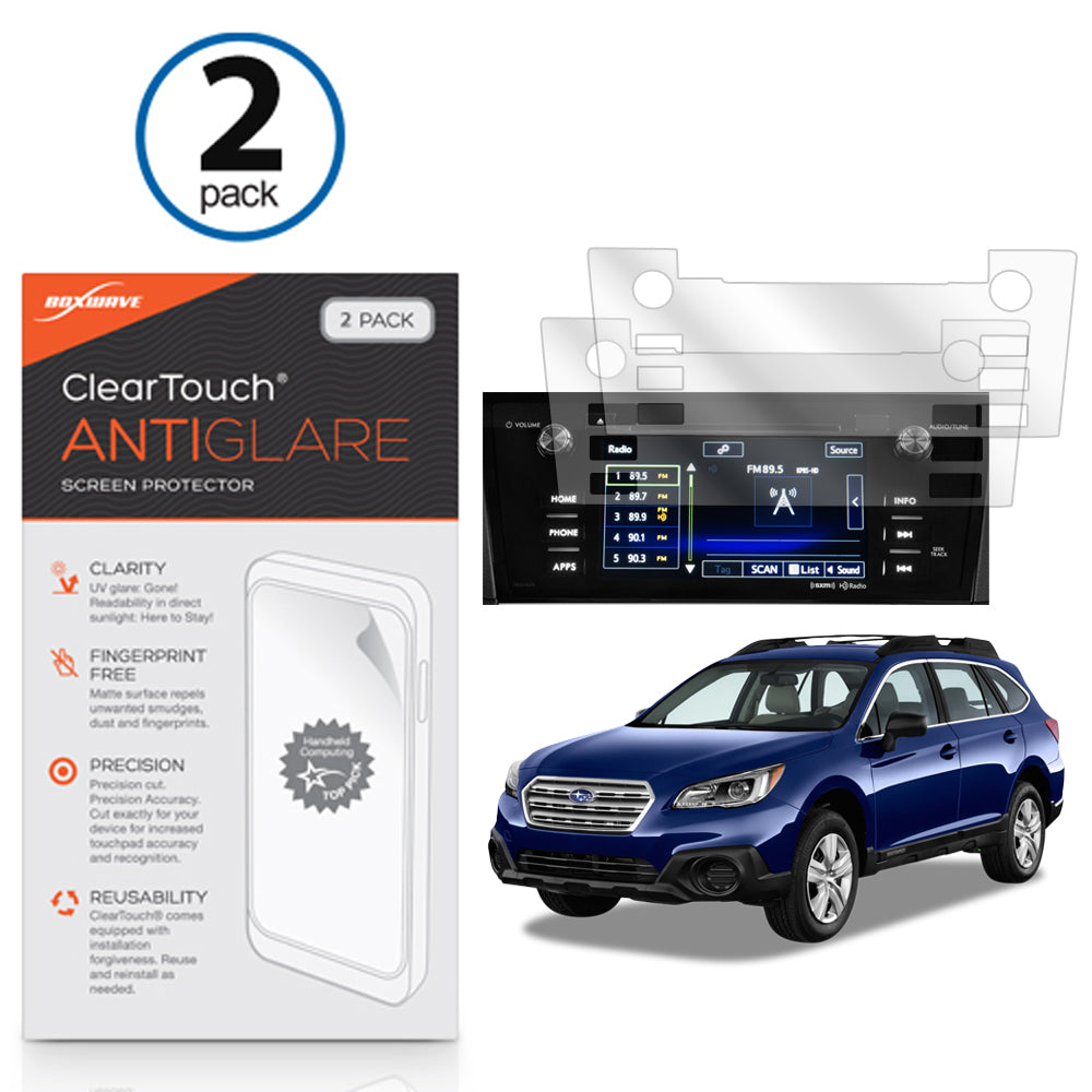 ClearTouch Anti-Glare (2-Pack) - Subaru 2017 Outback (7 in) Screen Protector