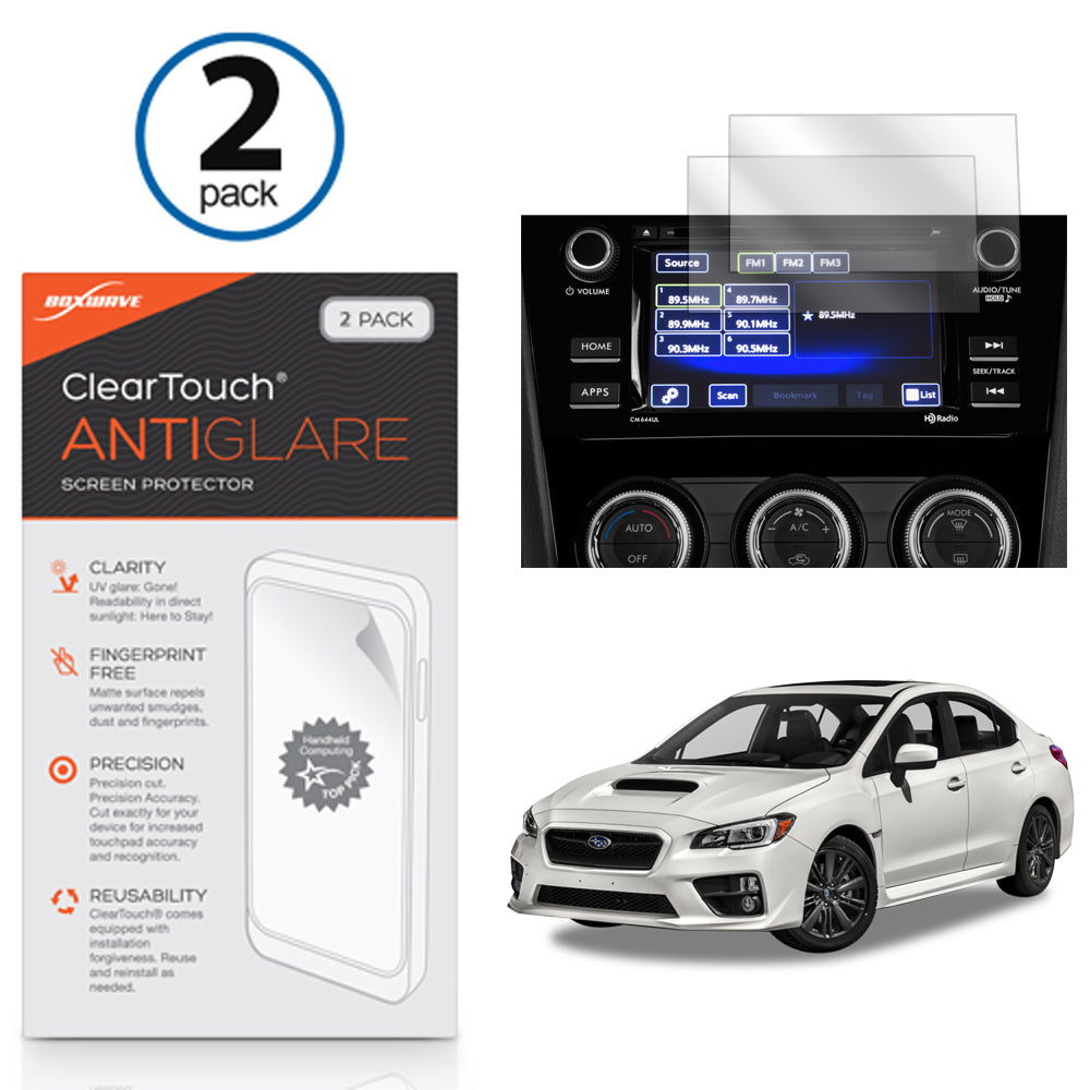 Subaru 2017 WRX (6.2 in) ClearTouch Anti-Glare (2-Pack)