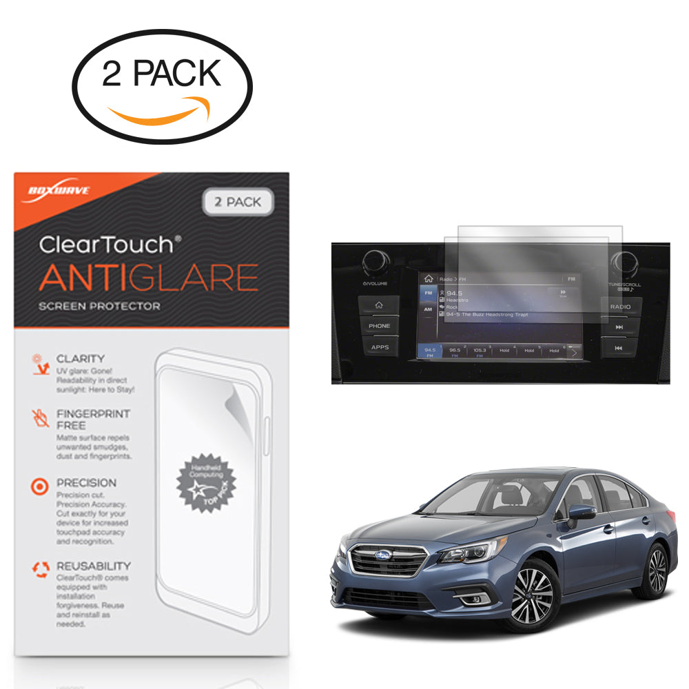 ClearTouch Anti-Glare (2-Pack) - Subaru 2018 Legacy (6.5 in) Screen Protector