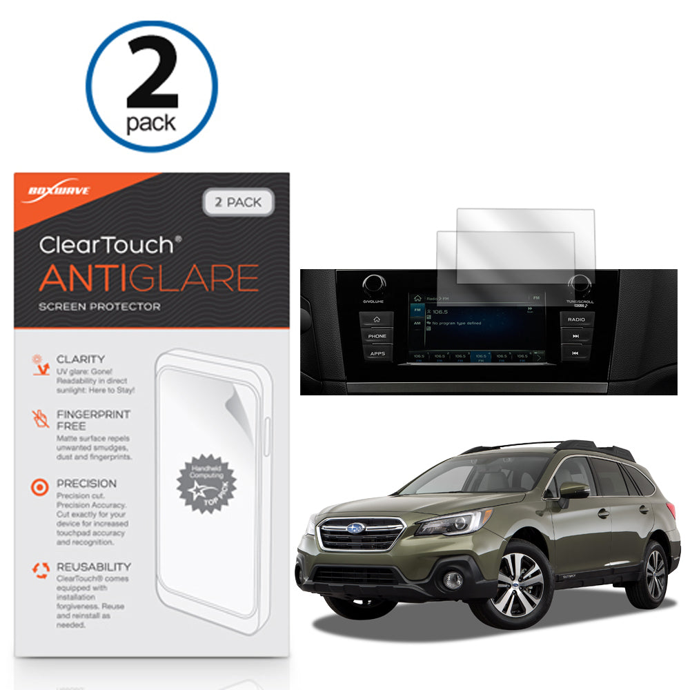 ClearTouch Anti-Glare (2-Pack) - Subaru 2018 Outback (6.5 in) Screen Protector