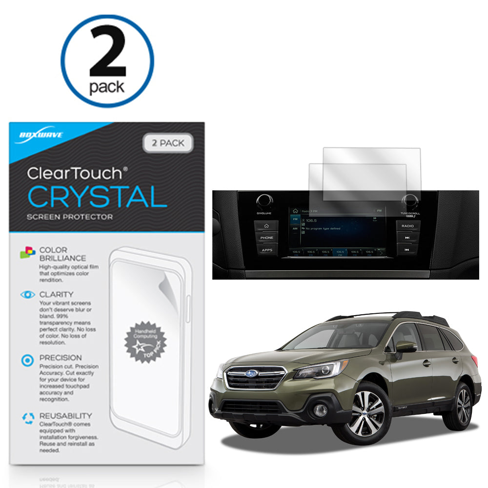 ClearTouch Crystal (2-Pack) - Subaru 2018 Outback (6.5 in) Screen Protector
