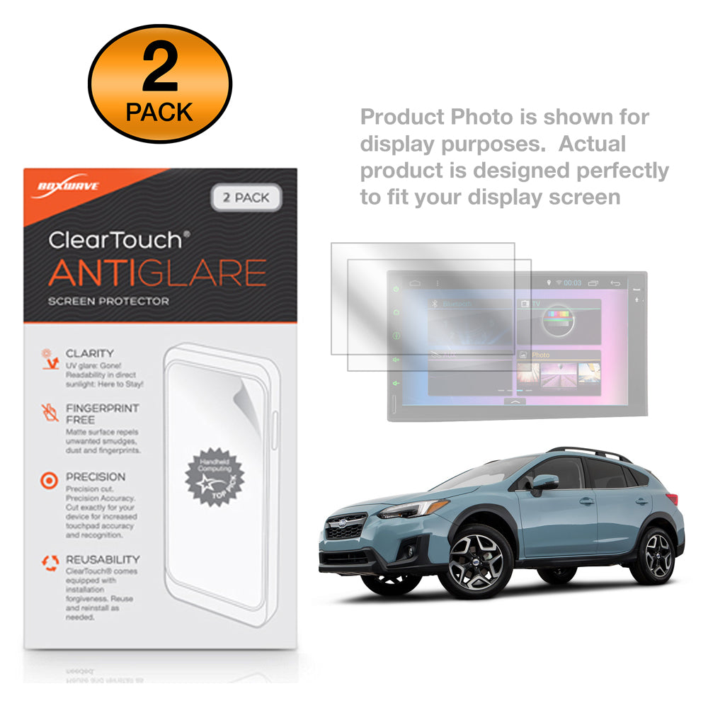 ClearTouch Anti-Glare (2-Pack) - Subaru 2019 Crosstrek (6.5 in) Screen Protector