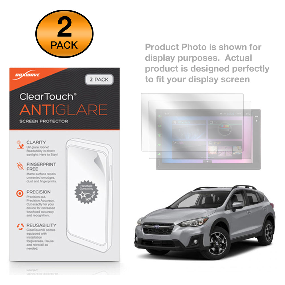 ClearTouch Anti-Glare (2-Pack) - Subaru 2019 Crosstrek (8 in) Screen Protector