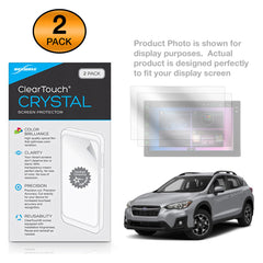 ClearTouch Crystal (2-Pack) - Subaru 2019 Crosstrek (8 in) Screen Protector