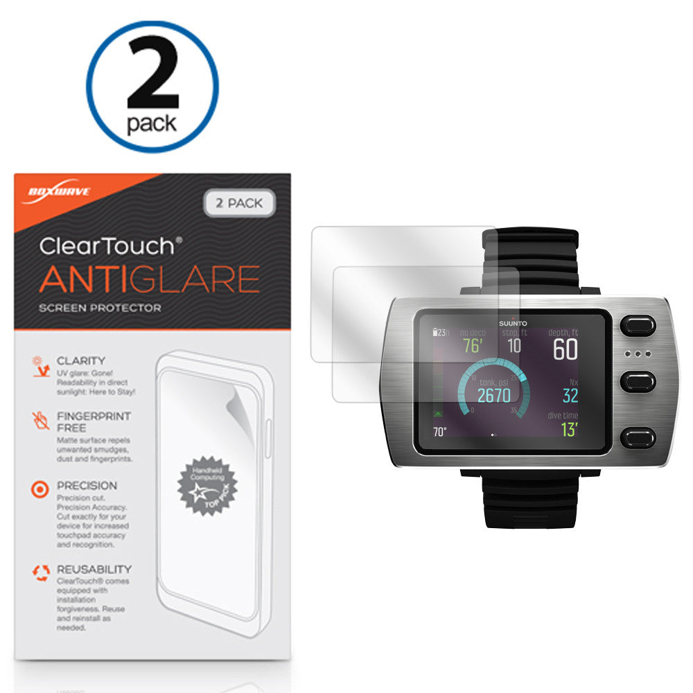 ClearTouch Anti-Glare (2-Pack) - Suunto Eon Steel Screen Protector