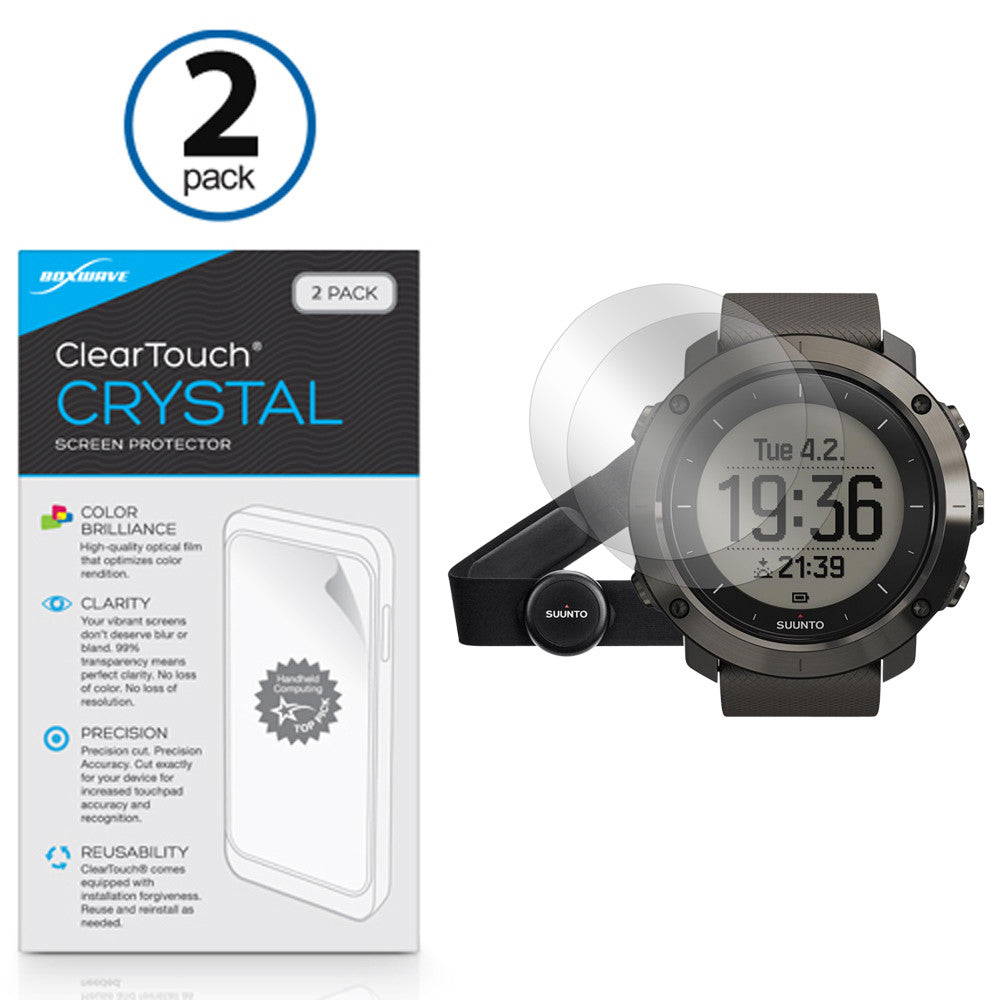 ClearTouch Crystal (2-Pack) - Suunto Traverse Screen Protector
