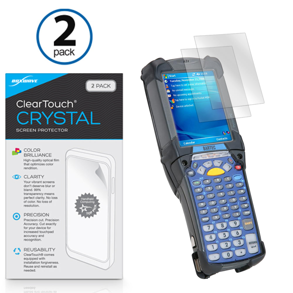ClearTouch Crystal (2-Pack) - Symbol 9090 Screen Protector