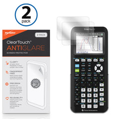ClearTouch Anti-Glare (2-Pack) - Texas Instruments TI-84 Plus CE Screen Protector