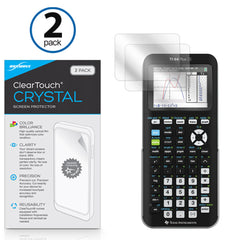 ClearTouch Crystal (2-Pack) - Texas Instruments TI-84 Plus CE Screen Protector