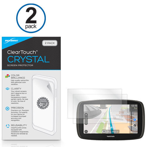 ClearTouch Crystal (2-Pack) - TomTom Go 60S Screen Protector