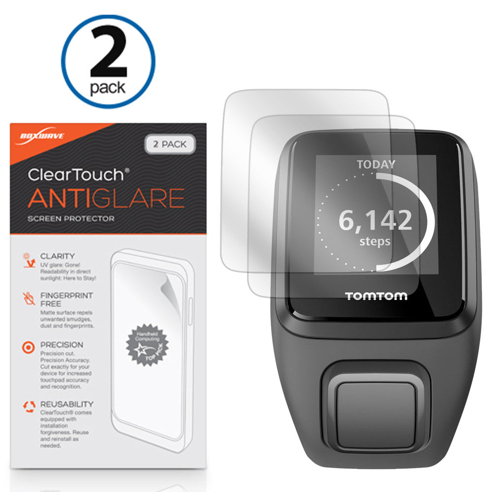 ClearTouch Anti-Glare (2-Pack) - TomTom Spark 3 Screen Protector