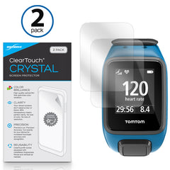 ClearTouch Crystal (2-Pack) - TomTom Spark Screen Protector