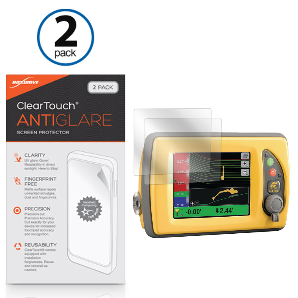 ClearTouch Anti-Glare (2-Pack) - Topcon GX-60 Screen Protector