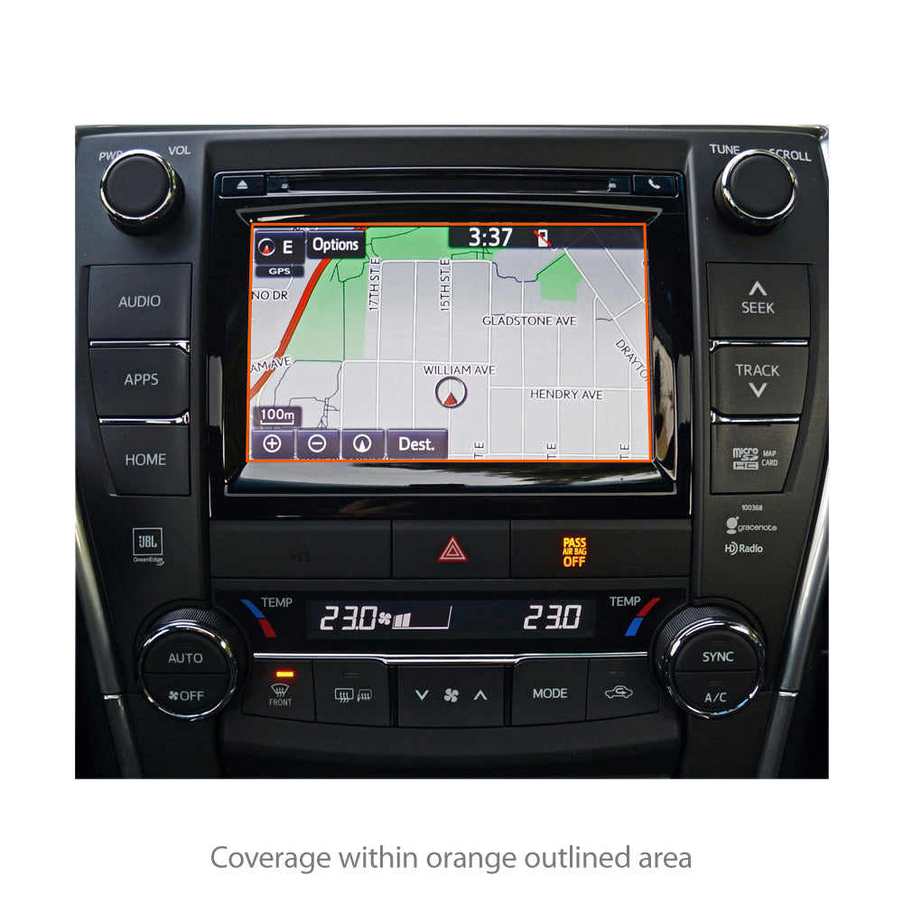 Toyota 2016 Camry (7 in) ClearTouch Crystal (2-Pack)