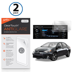 ClearTouch Anti-Glare (2-Pack) - Toyota 2016 Corolla Screen Protector