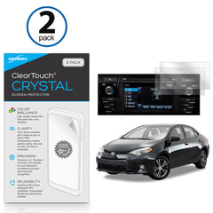 ClearTouch Crystal (2-Pack) - Toyota 2016 Corolla Screen Protector