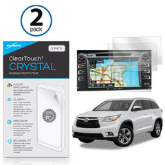 ClearTouch Crystal (2-Pack) - Toyota 2016 Highlander (8 in) Screen Protector
