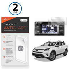 ClearTouch Anti-Glare (2-Pack) - Toyota 2016 RAV4 (7 in) Screen Protector