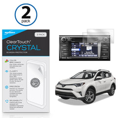 ClearTouch Crystal (2-Pack) - Toyota 2016 RAV4 (7 in) Screen Protector