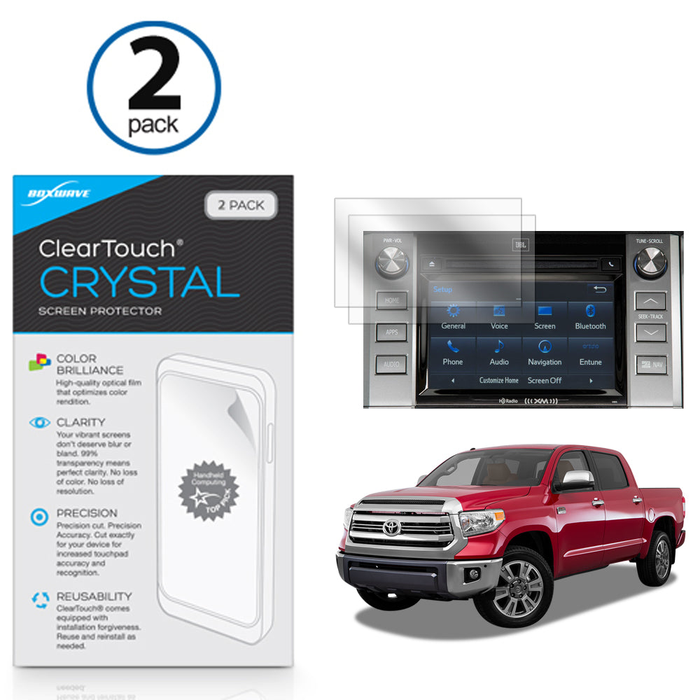 ClearTouch Crystal (2-Pack) - Toyota 2016 Tundra (7 in) Screen Protector