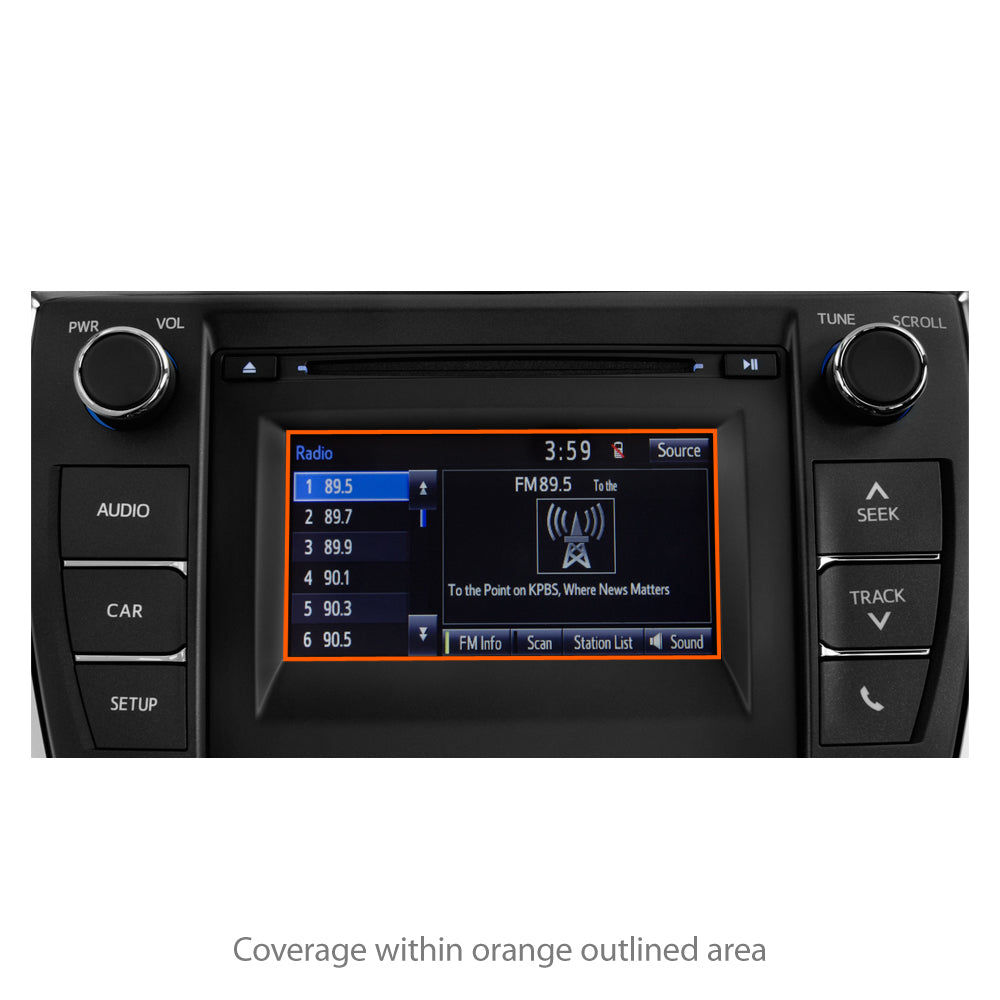 Toyota 2017 Camry (6.1 in) ClearTouch Crystal (2-Pack)
