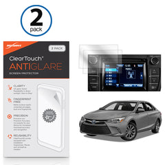 ClearTouch Anti-Glare (2-Pack) - Toyota 2017 Camry (7 in) Screen Protector