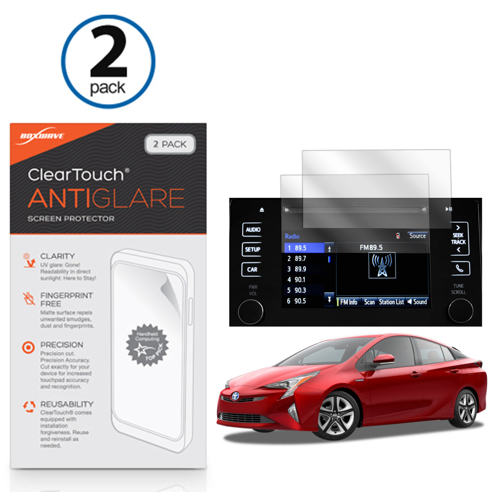 Toyota 2017 Prius (6.1 in) ClearTouch Anti-Glare (2-Pack)