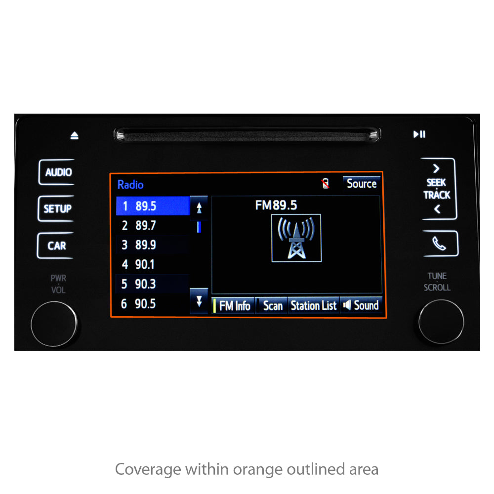 Toyota 2017 Prius (6.1 in) ClearTouch Crystal (2-Pack)