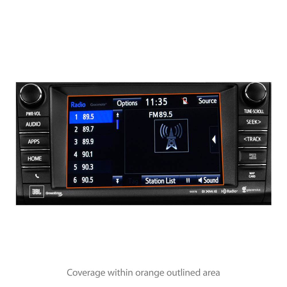 Toyota 2017 RAV4 (7 in) ClearTouch Crystal (2-Pack)
