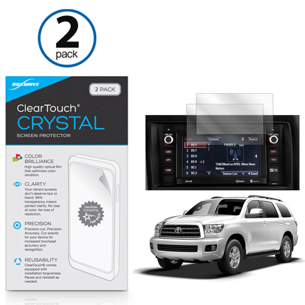 ClearTouch Crystal (2-Pack) - Toyota 2017 Sequoia Screen Protector