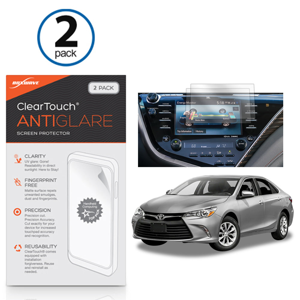 ClearTouch Anti-Glare (2-Pack) - Toyota 2018 Camry (7 in) Screen Protector