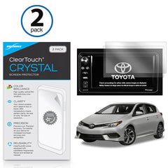 ClearTouch Crystal (2-Pack) - Toyota 2018 Corolla iM (7 in) Screen Protector