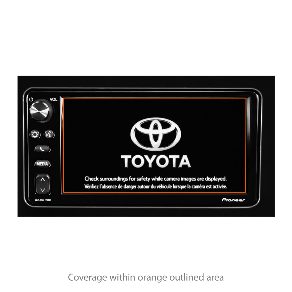 ClearTouch Crystal (2-Pack) - Toyota 2018 Corolla iM (7 in) Screen Protector