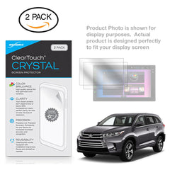 ClearTouch Crystal (2-Pack) - Toyota 2018 Highlander (9 in Rear Display) Screen Protector