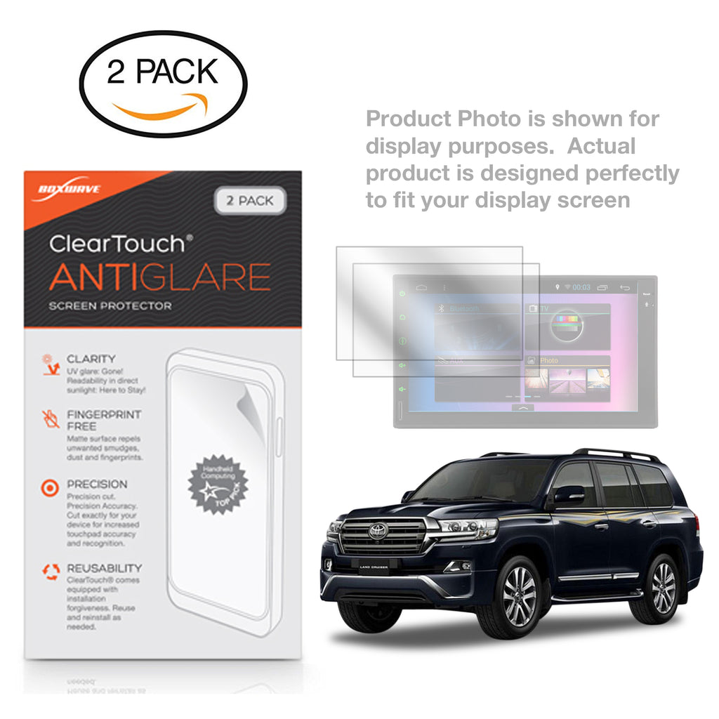 ClearTouch Anti-Glare (2-Pack) - Toyota 2018 Land Cruiser (11.6 in Rear Display) Screen Protector