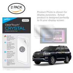 ClearTouch Crystal (2-Pack) - Toyota 2018 Land Cruiser (11.6 in Rear Display) Screen Protector