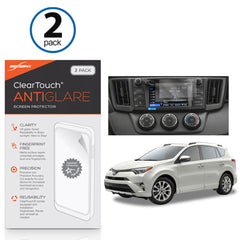 ClearTouch Anti-Glare (2-Pack) - Toyota 2018 RAV4 (6.1 in) Screen Protector