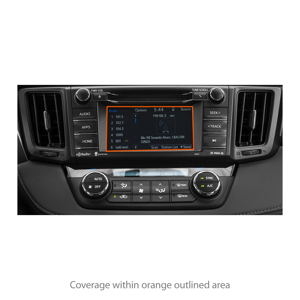 ClearTouch Crystal (2-Pack) - Toyota 2018 RAV4 (7 in) Screen Protector
