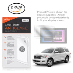 ClearTouch Anti-Glare (2-Pack) - Toyota 2018 Sequoia (6.1 in) Screen Protector