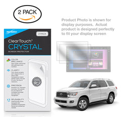 ClearTouch Crystal (2-Pack) - Toyota 2018 Sequoia (6.1 in) Screen Protector