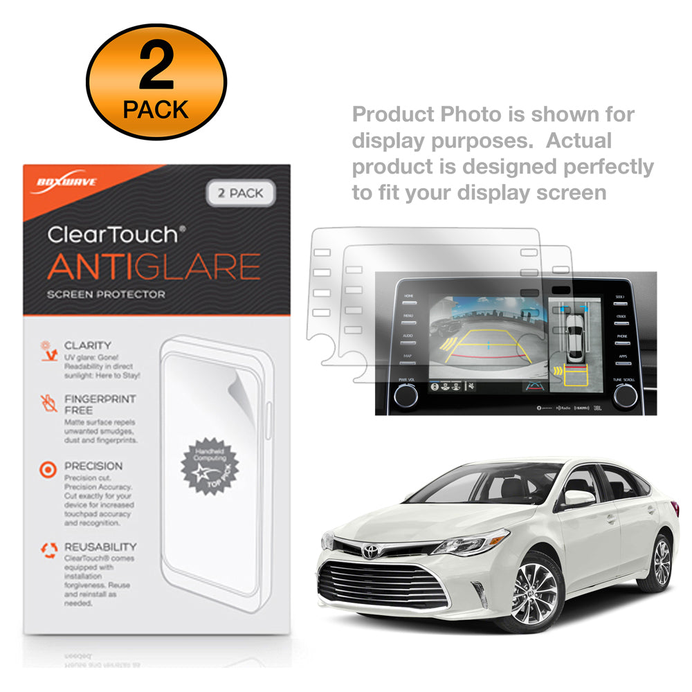 ClearTouch Anti-Glare (2-Pack) - Toyota 2019 Avalon (9 in) Screen Protector