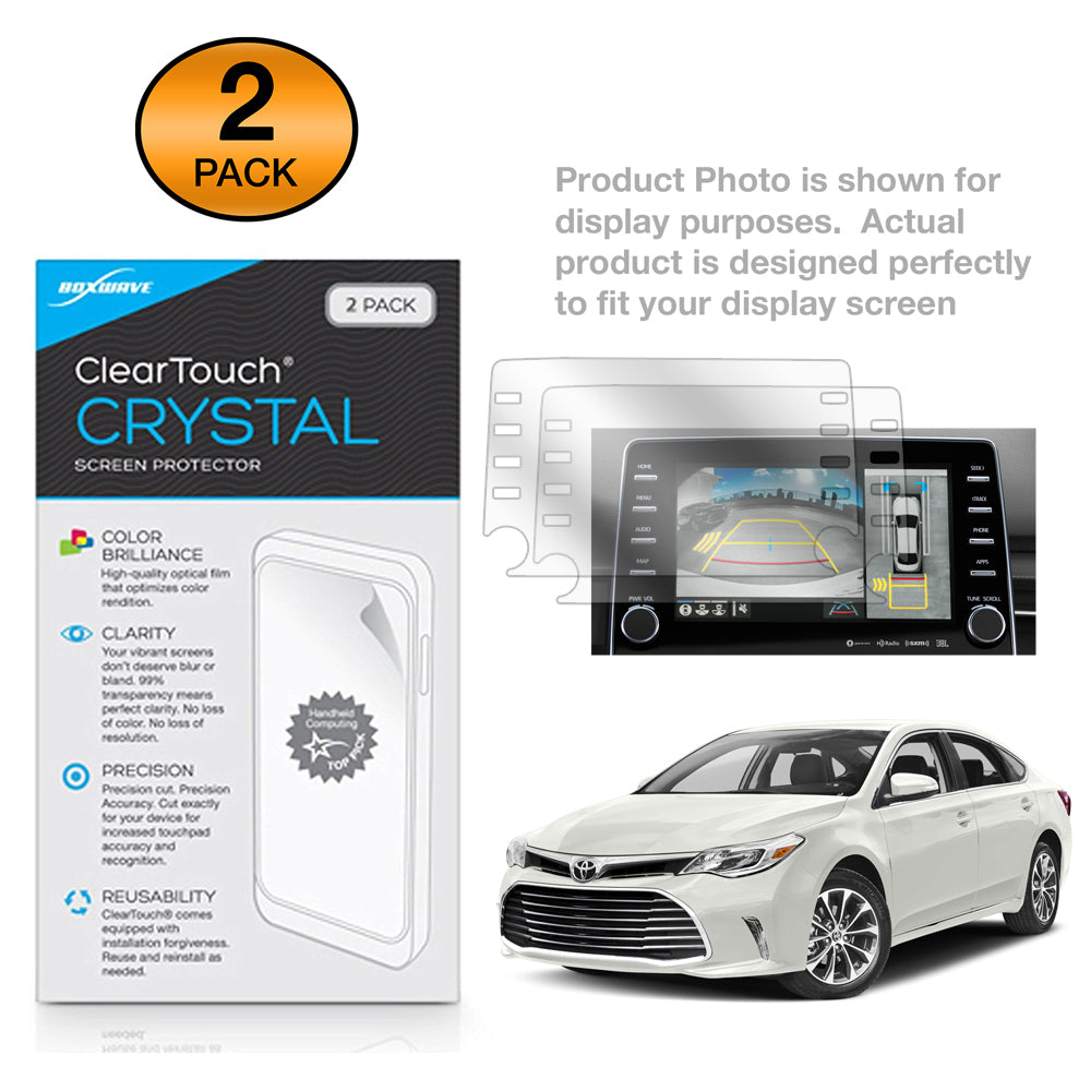 ClearTouch Crystal (2-Pack) - Toyota 2019 Avalon (9 in) Screen Protector